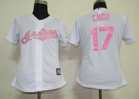 women Cleveland Indians jerseys-003